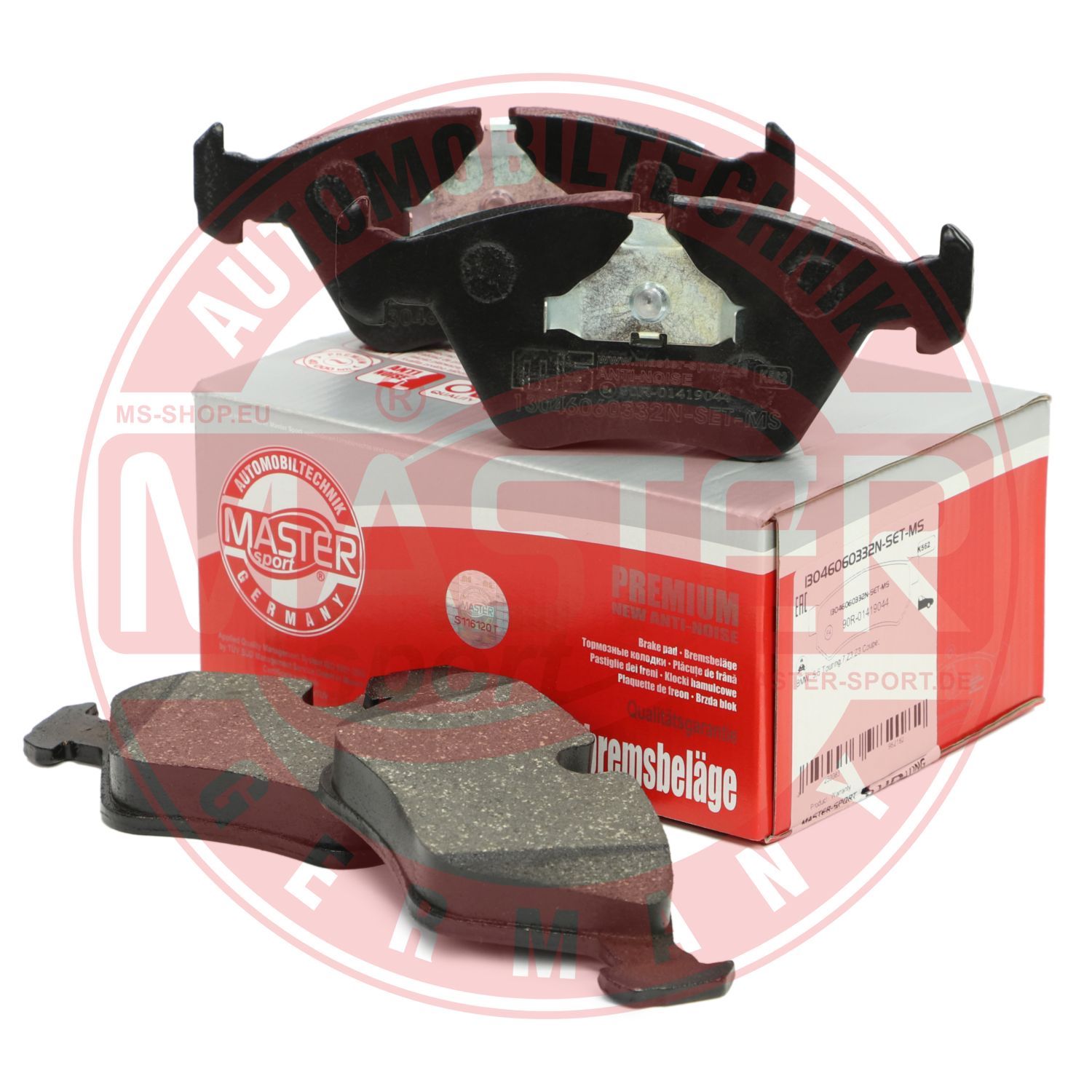 Placute frana MASTERSPORT GERMANY 13046060332N-SET-MS